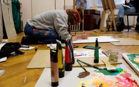 kurs malarstwa w krakowie, jak rozwijać kreatywność, pracownia malarska kraków
