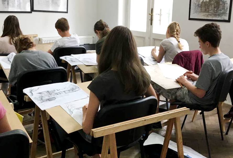 Kurs rysunku architektonicznego dla młodzieży